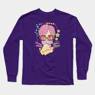 Pretty Jimin Certified Fan Girl Long Sleeve T-Shirt